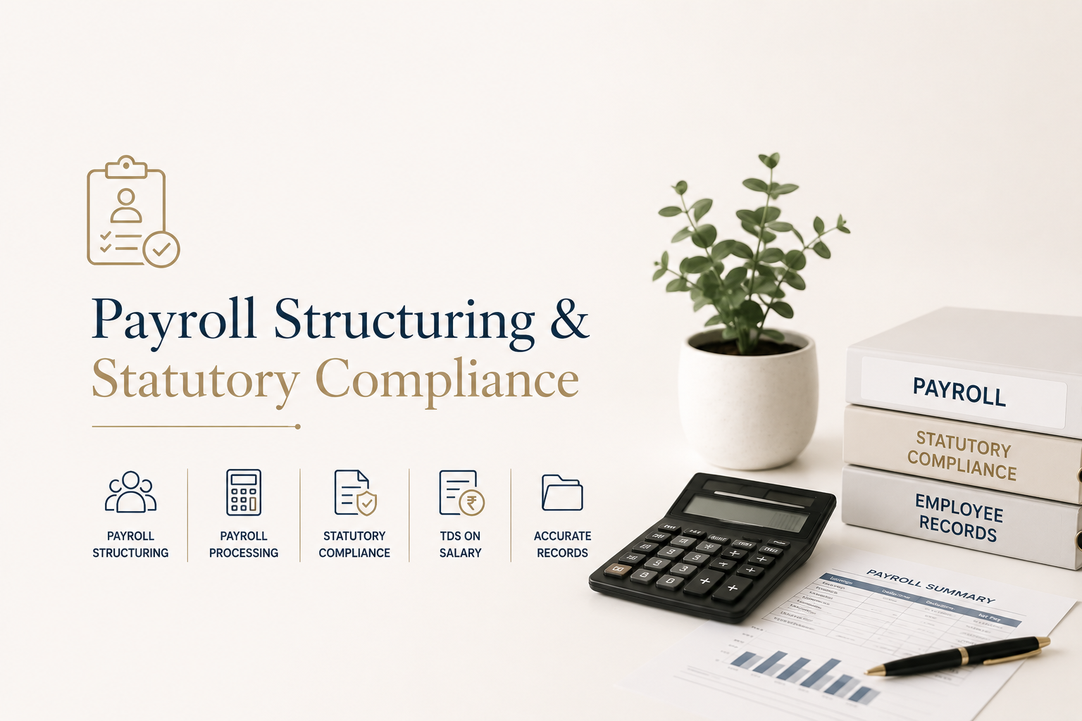 Payroll Structuring and Statutory Compliance in India